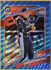 Christopher Bell [Carolina Blue Wave] #14 Racing Cards 2022 Panini Donruss Nascar Optic Prices
