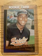 Jeffrey Hammonds Baseball Cards 1993 Select Rookie Traded Prices