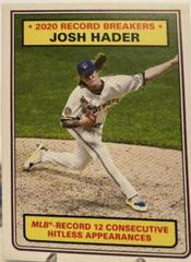 Josh Hader #288 Baseball Cards 2020 Topps Throwback Thursday Prices