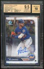 Pete Alonso #CRA-PA Baseball Cards 2019 Bowman Chrome Rookie Autographs Prices