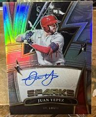 Juan Yepez Baseball Cards 2022 Panini Select Sparks Signatures Prices