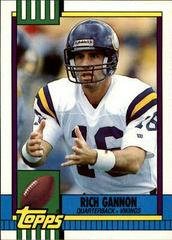 Rich Gannon #70T Football Cards 1990 Topps Traded Prices