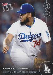 Kenley Jansen #169 Baseball Cards 2016 Topps Now Prices