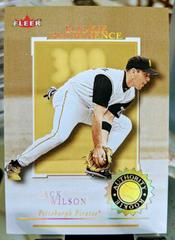 Jack Wilson [Rookie Prominence] #109 Baseball Cards 2001 Fleer Authority Prices