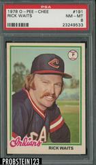 Rick Waits #191 Baseball Cards 1978 O Pee Chee Prices