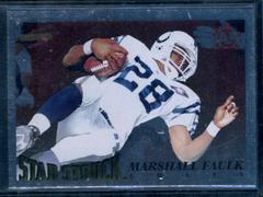Marshall Faulk [Red Siege Artist's Proofs] Football Cards 1995 Panini Score Prices