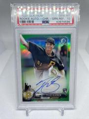 Tyler Glasnow [Chrome Green Refractor] #CRA-TG Baseball Cards 2017 Bowman Rookie Autographs Prices