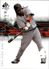 Manny Ramirez #21 Baseball Cards 2008 SP Authentic Prices
