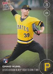 Chad Kuhl Baseball Cards 2016 Topps Now Prices