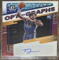 Moses Moody [Choice] Basketball Cards 2021 Panini Donruss Optic Opti Graphs Prices