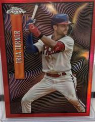 Trea Turner [Red] #TCE-43 Baseball Cards 2023 Topps Chrome Expose Prices