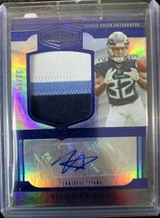 Tyjae Spears [Blue] #RPA-26 Football Cards 2023 Panini Plates and Patches Rookie Patch Autographs Prices
