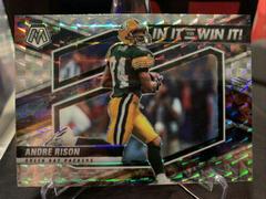 Andre Rison Football Cards 2022 Panini Mosaic In It to Win It Prices