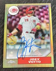 Joey Votto Baseball Cards 2022 Topps Chrome 1987 Autographs Prices