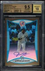 Austin Jackson [Gold Refractor Autograph] #BCP246 Baseball Cards 2008 Bowman Chrome Prospects Prices