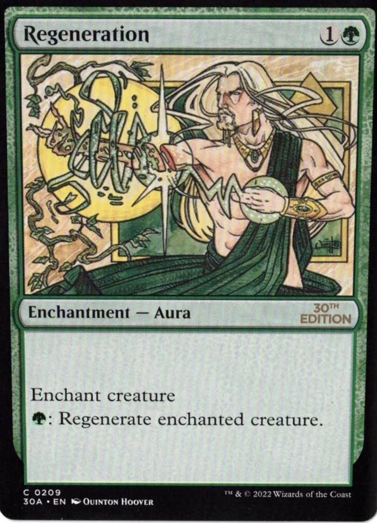 Regeneration 506 Prices Magic 30th Anniversary Magic Cards