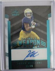 Kyren Williams Football Cards 2022 Leaf Ultimate Draft Weapons Autographs Prices