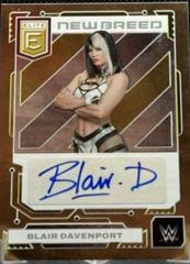 Blair Davenport [Gold] #6 Wrestling Cards 2023 Donruss Elite WWE New Breed Autograph Prices