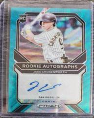 Jake Cronenworth [White Wave Prizm] #RA-JC Baseball Cards 2021 Panini Prizm Rookie Autographs Prices