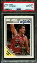 Dave Corzine #109 Basketball Cards 1989 Fleer Prices