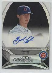 Hayden Simpson [Refractor Autograph] #BSPHS Baseball Cards 2010 Bowman Sterling Prospects Prices