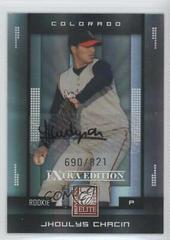 Jhoulys Chacin [Aspirations Autograph] #131 Baseball Cards 2008 Donruss Elite Extra Edition Prices