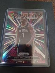 Zion Williamson Basketball Cards 2021 Panini Prizm Fearless Prices