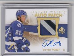 Brayden Point [Limited Patch Autograph] Hockey Cards 2016 SP Authentic Prices
