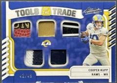 Cooper Kupp #TTF-4 Football Cards 2022 Panini Absolute Tools of the Trade Five Prices