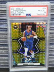 Aaron Gordon [Gold] #56 Basketball Cards 2021 Panini Mosaic Prices