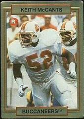 Keith McCants #60 Football Cards 1990 Action Packed Rookie Update Prices