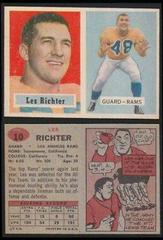 Les Richter Football Cards 1957 Topps Prices