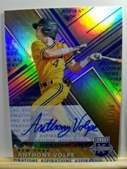 Anthony Volpe [Autograph Aspirations Blue] Baseball Cards 2019 Panini Elite Extra Edition Prices