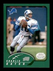 Charlie Batch [Collection] #16 Football Cards 2002 Topps Prices