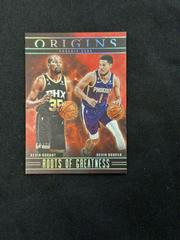 Devin Booker / Kevin Durant [Red] #10 Basketball Cards 2023 Panini Origins Roots of Greatness Prices