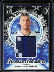 Luke Schoonmaker #HS-LSC Football Cards 2023 Panini Donruss Rookie Holiday Sweater Prices