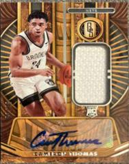 Cameron Thomas Basketball Cards 2021 Panini Chronicles Gold Standard Rookie Jersey Autographs Prices
