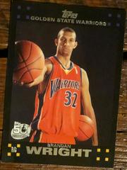 Brandon Wright Basketball Cards 2007 Topps 50th Anniversary Prices