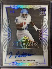 Jaret Patterson [Silver] #CA-JP1 Football Cards 2021 Leaf Trinity Clear Autograph Prices