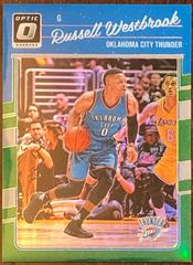 Russell Westbrook [Green] Basketball Cards 2016 Panini Donruss Optic Prices