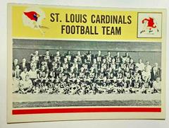 St.Louis Cardinals [Team] #181 Football Cards 1964 Philadelphia Prices