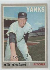Bill Burbach #167 Baseball Cards 1970 O Pee Chee Prices