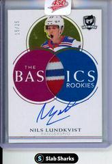 Nils Lundkvist [Patch] #TB-NL Hockey Cards 2021 Upper Deck The Cup The Basics Auto Prices