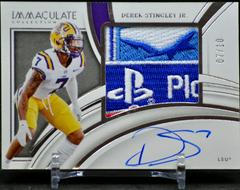 Derek Stingley Jr. [Gold] #RA-DST Football Cards 2022 Panini Immaculate Collegiate Rookie Autographs Prices