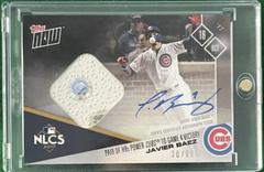 Javier Baez [Game Used Base Autograph] #788A Baseball Cards 2017 Topps Now Prices