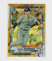 Cooper Bowman [Gold Refractor] #BDC-87 Baseball Cards 2021 Bowman Draft Chrome Prices