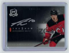 Alexander Holtz [Autograph] Hockey Cards 2021 Upper Deck The Cup Show Black Prices