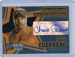 Chavo Guerrero Wrestling Cards 2006 Topps Heritage Chrome WWE Autographs Prices
