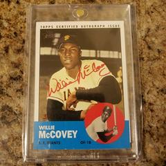 Willie McCovey [Red Ink] Baseball Cards 2012 Topps Heritage Real One Autographs Prices