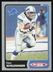 Cory Schlesinger [Silver] #139 Football Cards 2003 Topps Total Prices